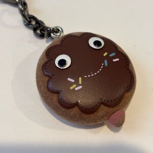 Kidrobot Chocolate Frosted Cookie Yummy World keychain